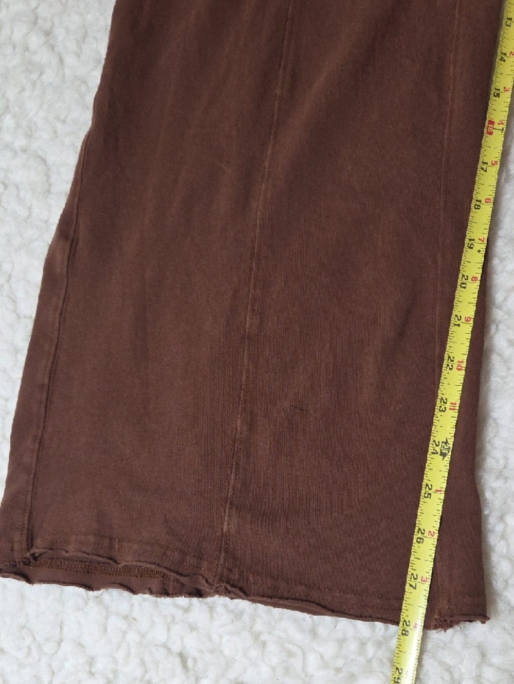 FP Movement by Free People Brown Wide-Leg Drawstring Pants Sz Xs - Picture 13 of 14
